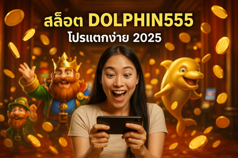 สล็อต DOLPHIN555 โปรแตกง่าย 2025